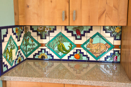 Tucson's History of Food Backsplash