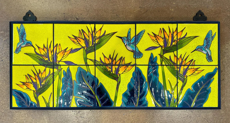 30 x 12 Framed Tile Murals