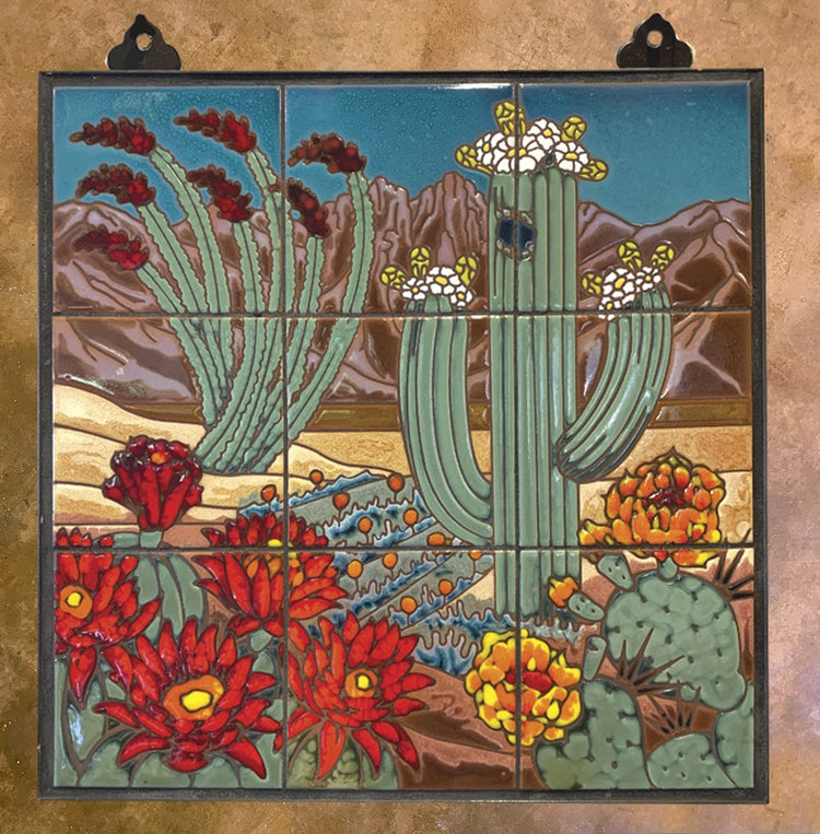 18 x 18 Hand Glazed Tile Murals