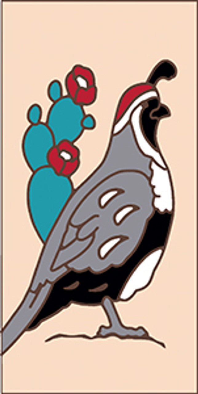 Quail 3x6 Tile (3097), Earthtones Heritage Collection