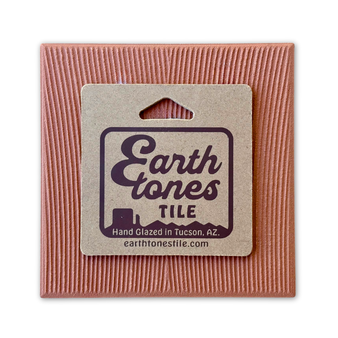 Death Valley Cow Skull Tile (7189), Earthtones Heritage Collection