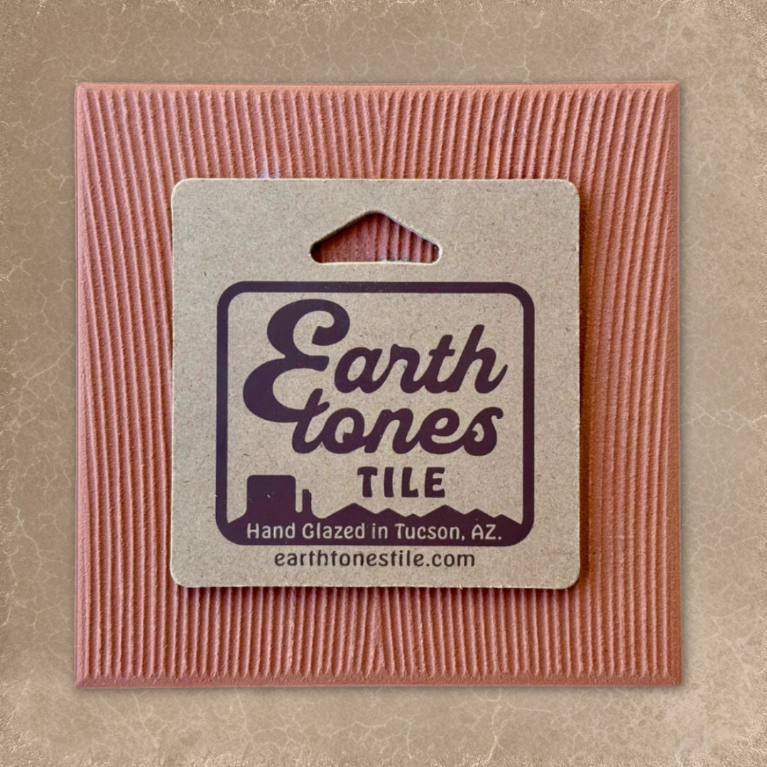 Cactus in Terracotta Pots Tile (8955), Earthtones Heritage Collection