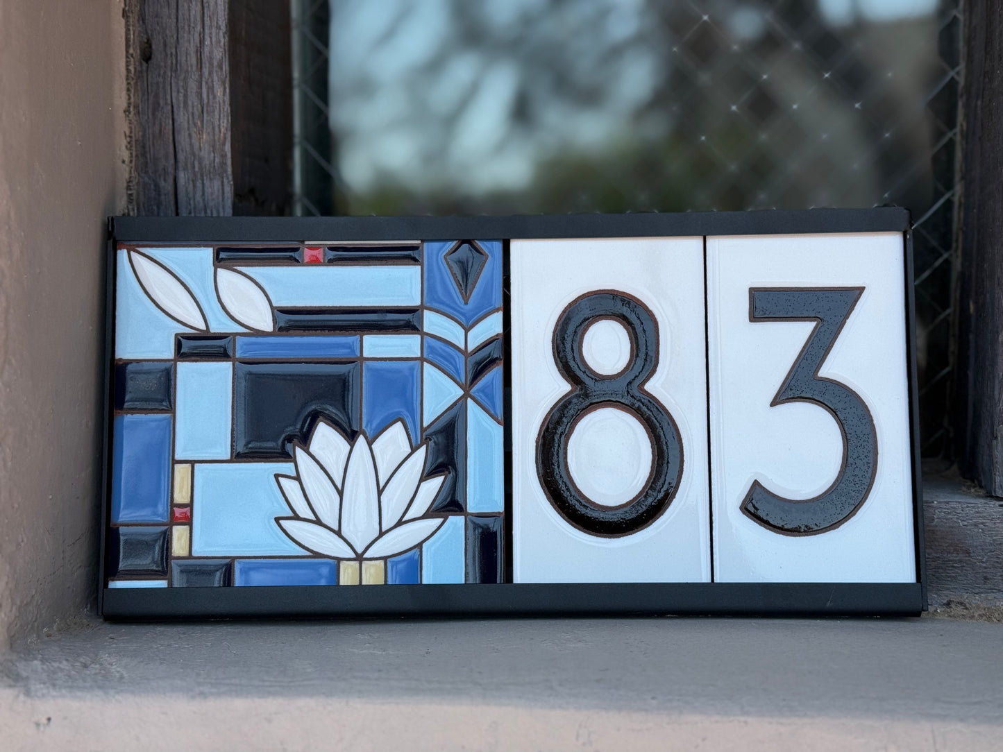 Waterlilies | Frank Lloyd Wright© 6x6 Tile