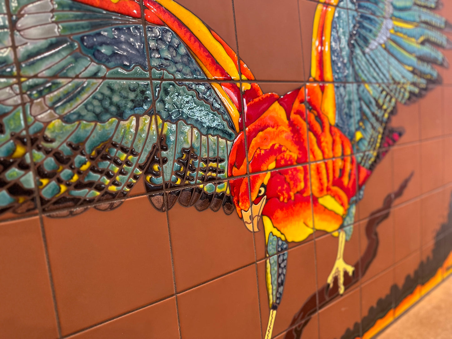 Red-Tailed Hawk Fine Art Mural