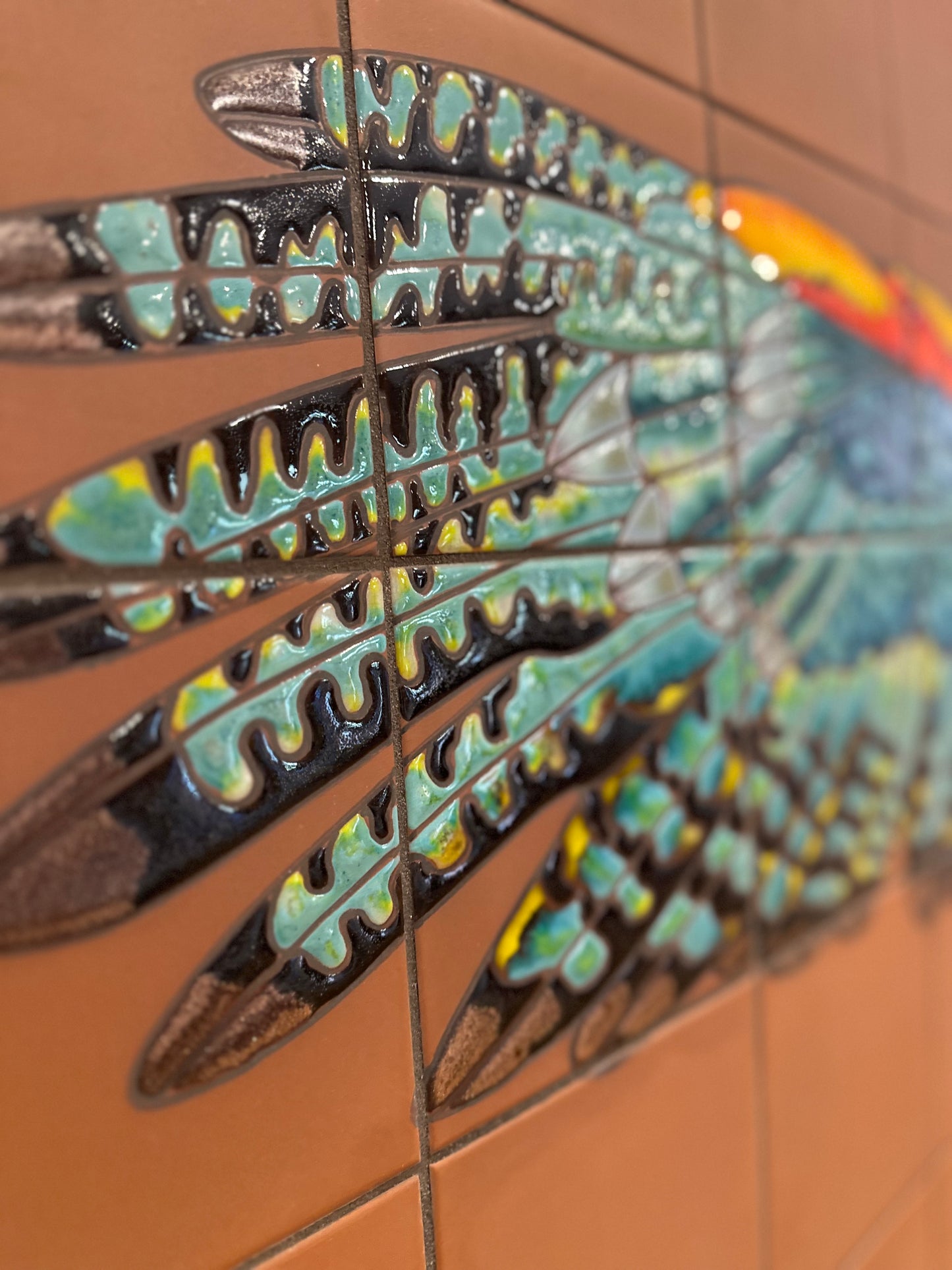 Red-Tailed Hawk Fine Art Mural