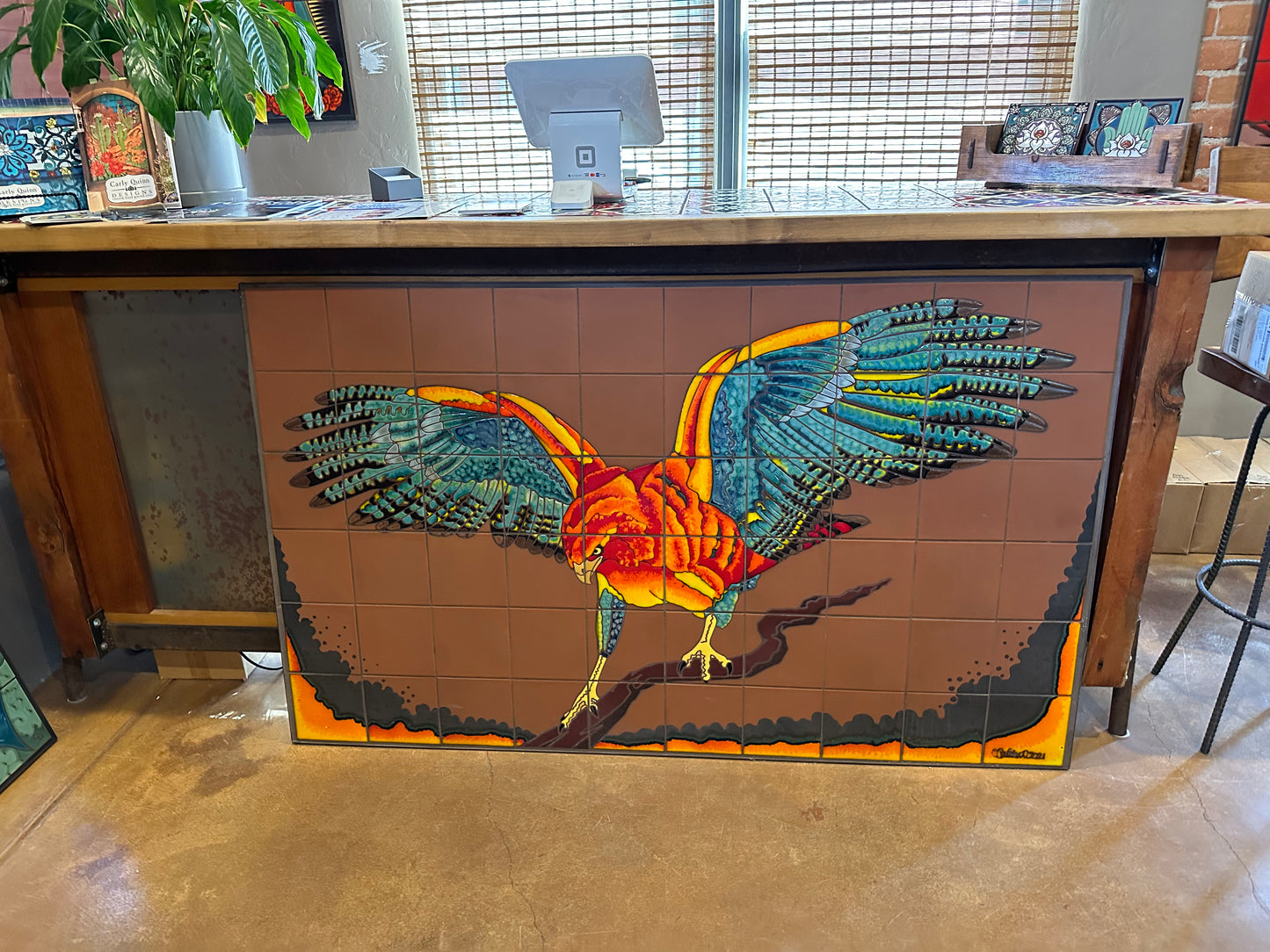 Red-Tailed Hawk Fine Art Mural