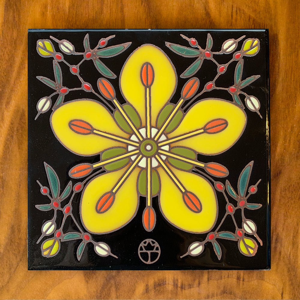 Creosote Art Tile