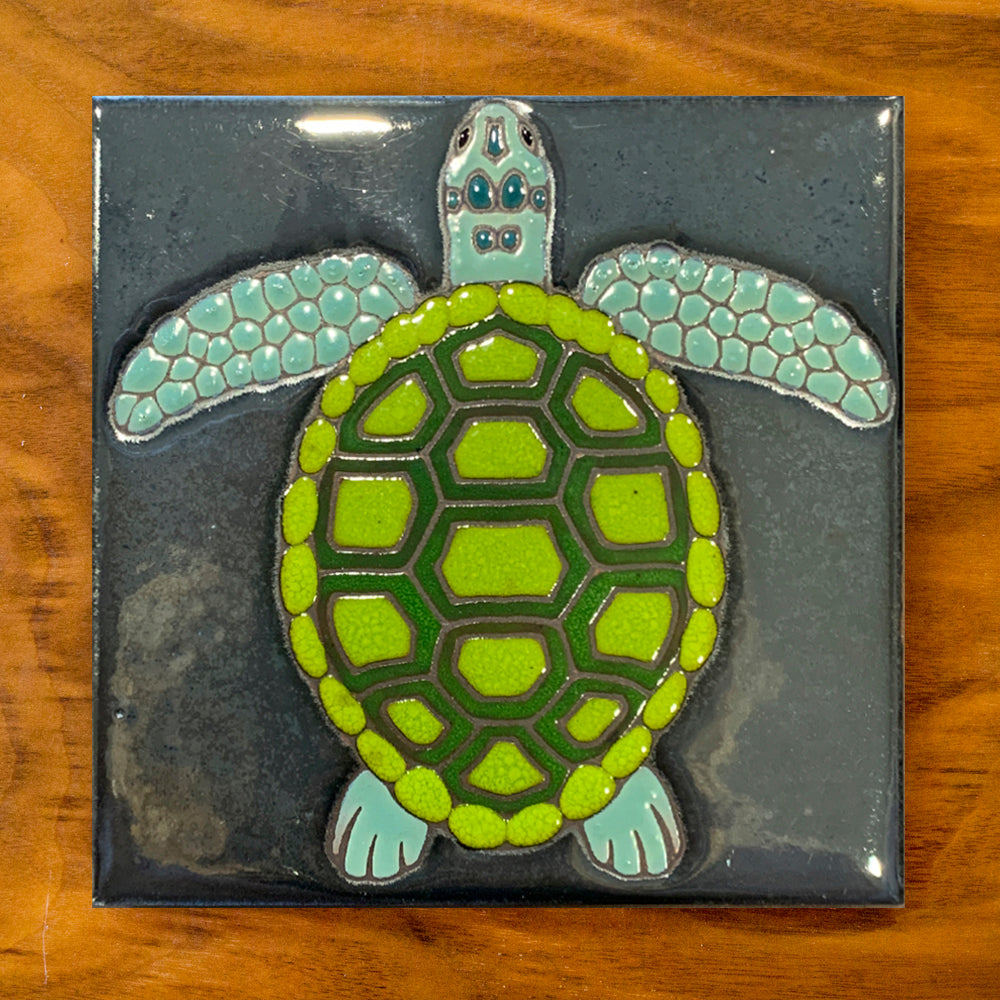 Sea Turtle Tile Art Trivet, 3 color options