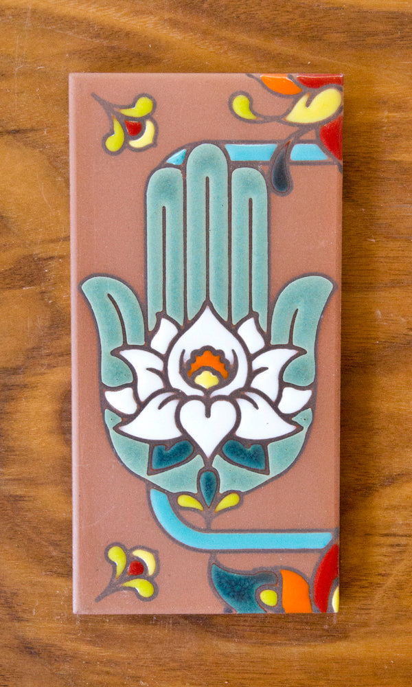 Talavera: Turquoise Individual 3x6 House Number Tiles and End Caps