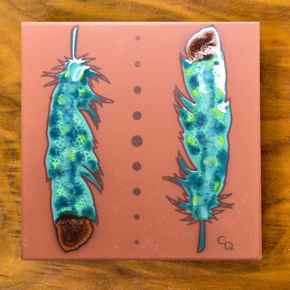 Watercolor Feather