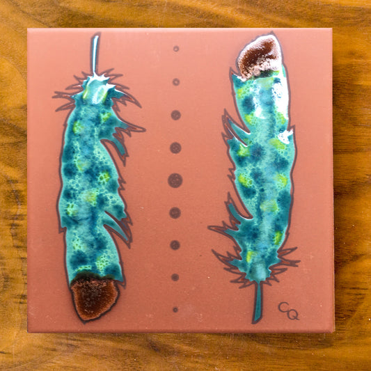 Watercolor Feather