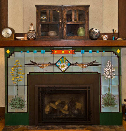 Desert Fireplace Surround