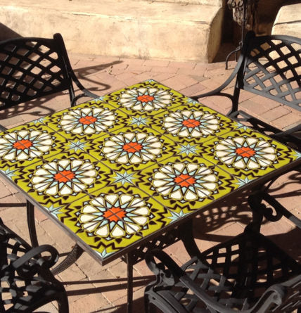 Chartreuse Alhambra Table