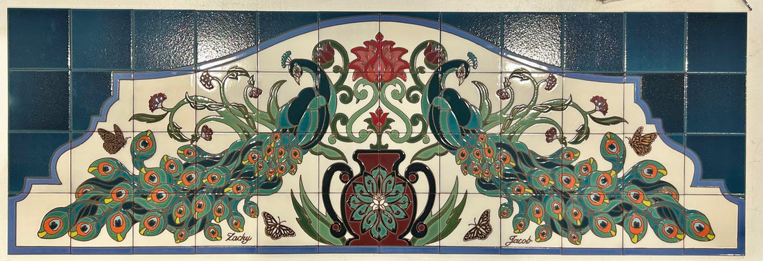Peacock Mural