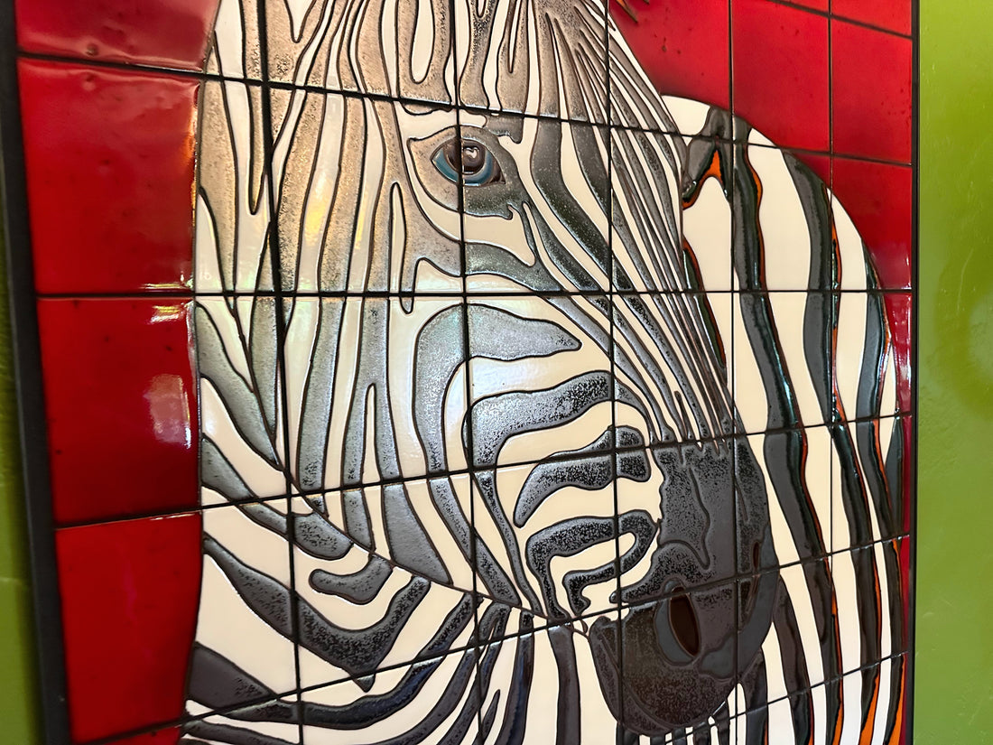 Zebra Mural