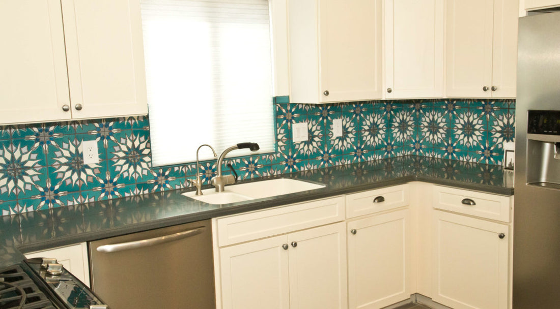 Turquoise Alhambra Kitchen