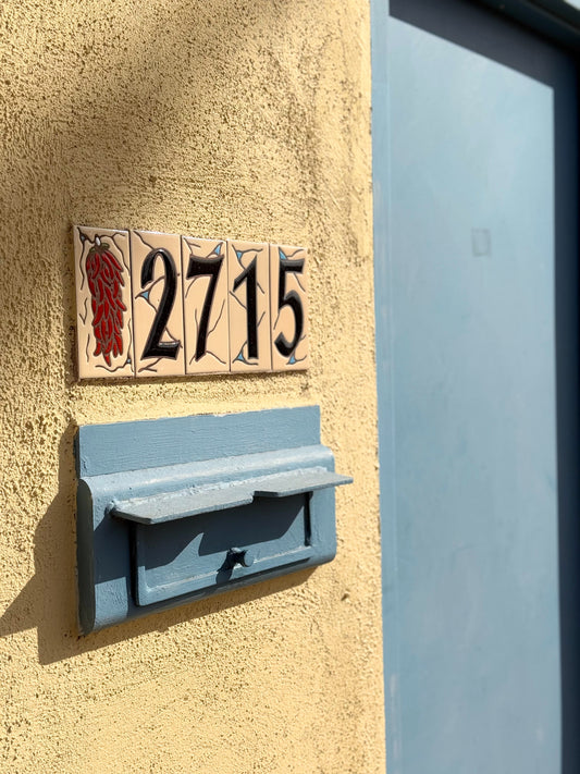 Intermediate Workshop: Glaze your own House Numbers / Address Sign (Select Thursdays at 10am)