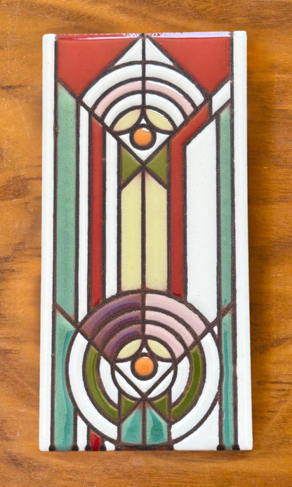April Showers | Frank Lloyd Wright© 3x6 Tile