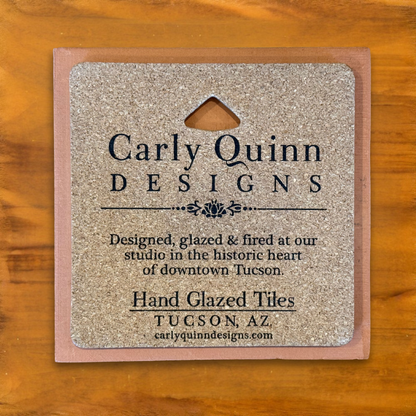 Desert Bird Coasters - Individual or Set of 4 - Cactus Wren, Quail, Owl, Raven