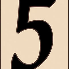 Southwest Border - Loose Tile House Numbers (SW)