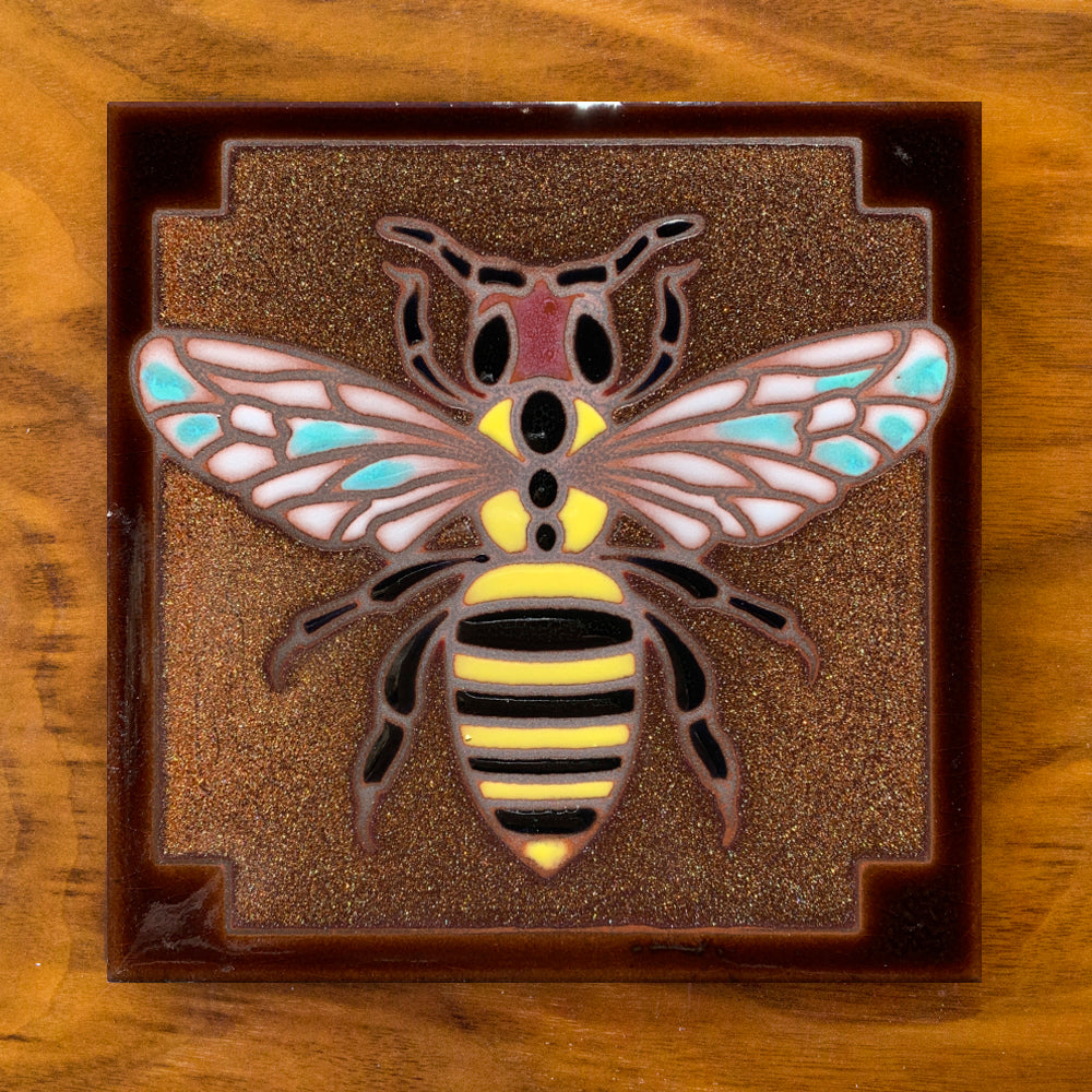 Bee Tile Art Trivet