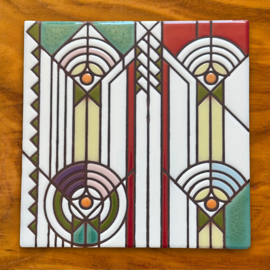 April Showers | Frank Lloyd Wright© 6x6 Tile
