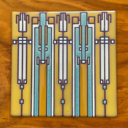 Coonley Playhouse | Frank Lloyd Wright© 6x6 Tile