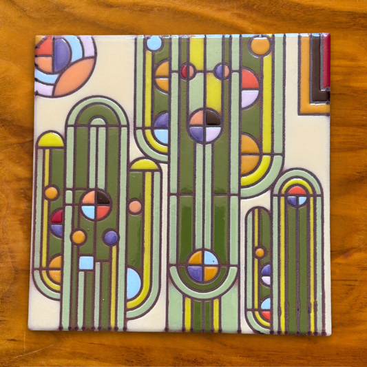 Saguaro Forms | Frank Lloyd Wright© 6x6 Tile