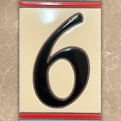 Southwest Border - Loose Tile House Numbers (SW)