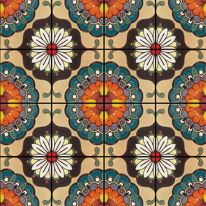 Traditional Mandala Tile