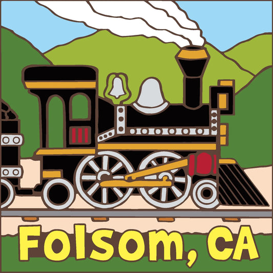 Folsom Train Tile (9418), Earthtones Heritage Collection
