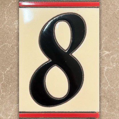 Southwest Border - Loose Tile House Numbers (SW)