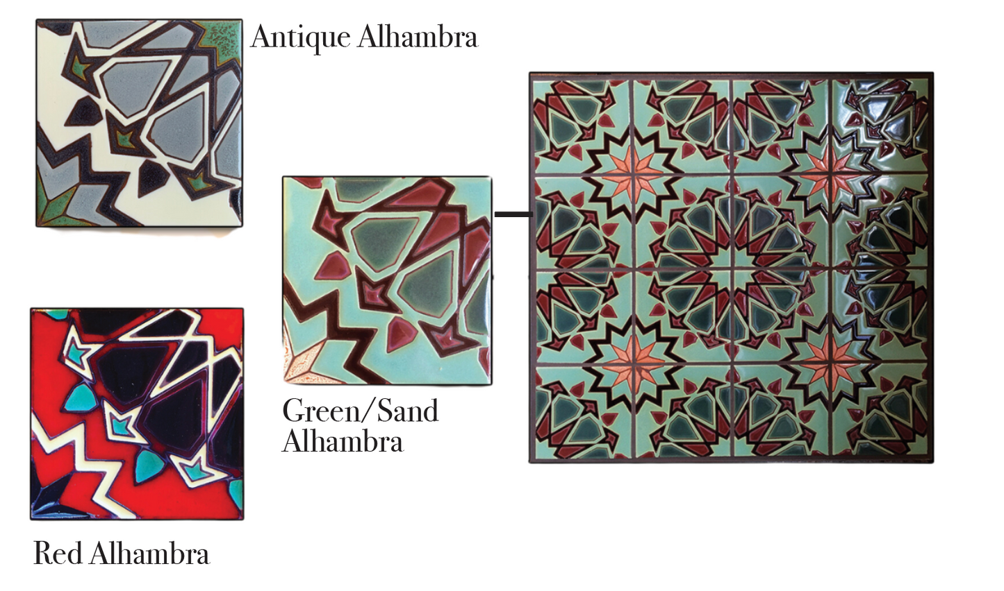 Connecting Tiles: Traditional Alhambra