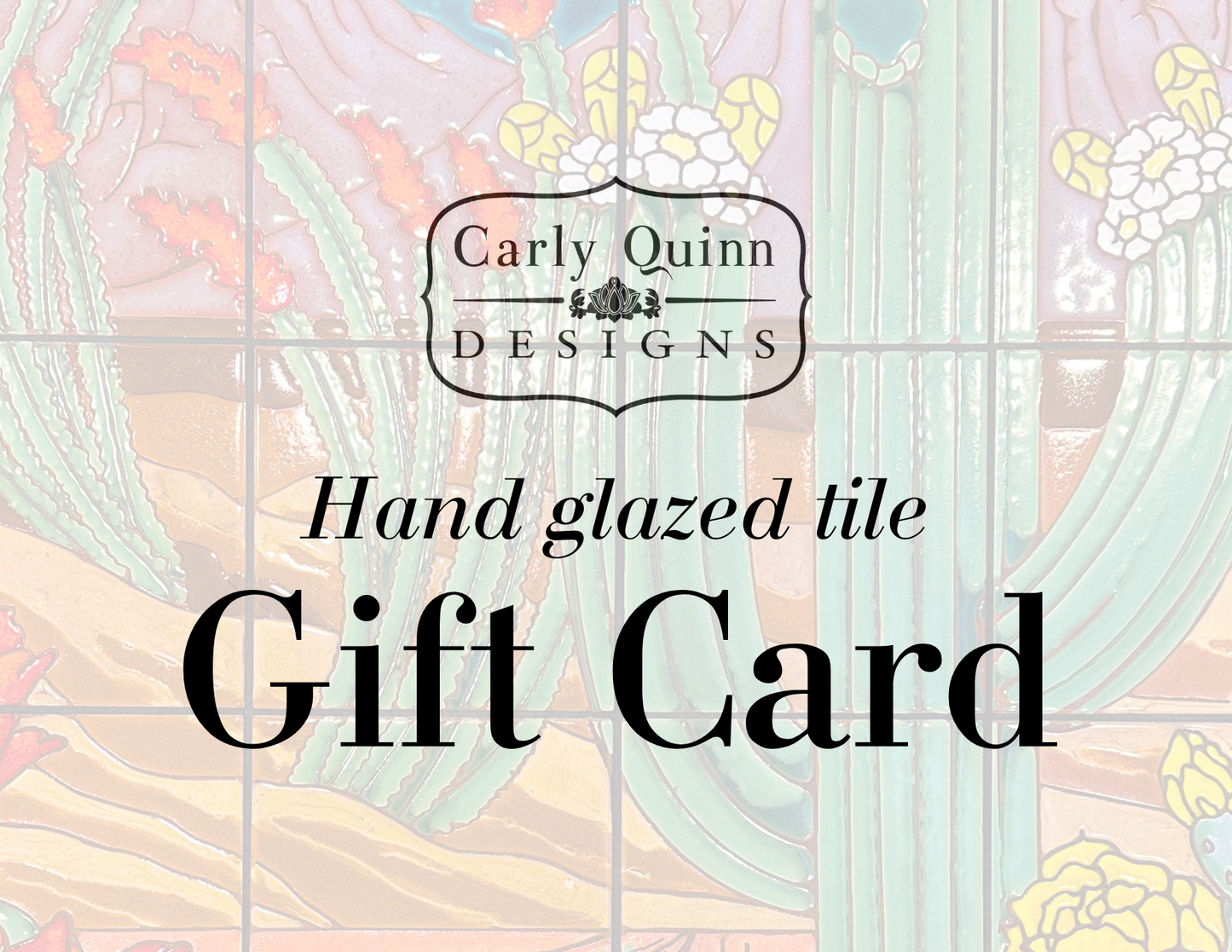 Carly Quinn Designs Gift Card