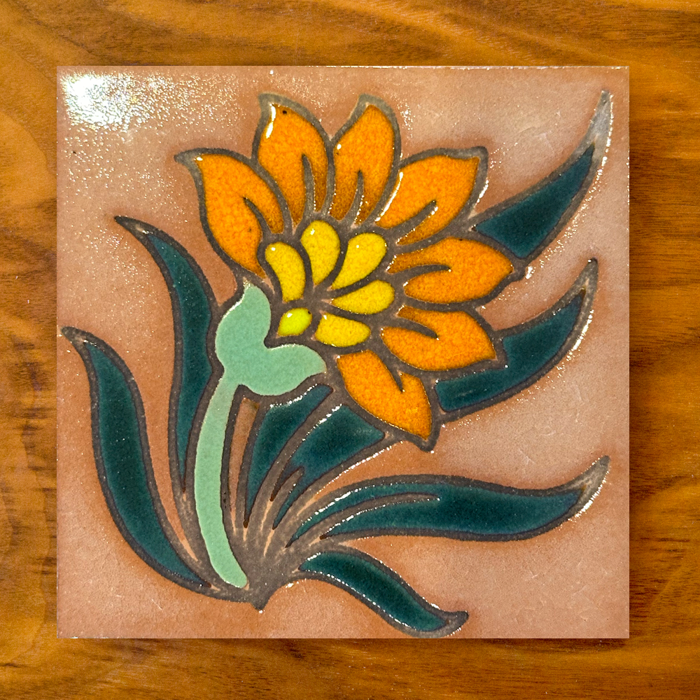 Tile Magnets: Flowers