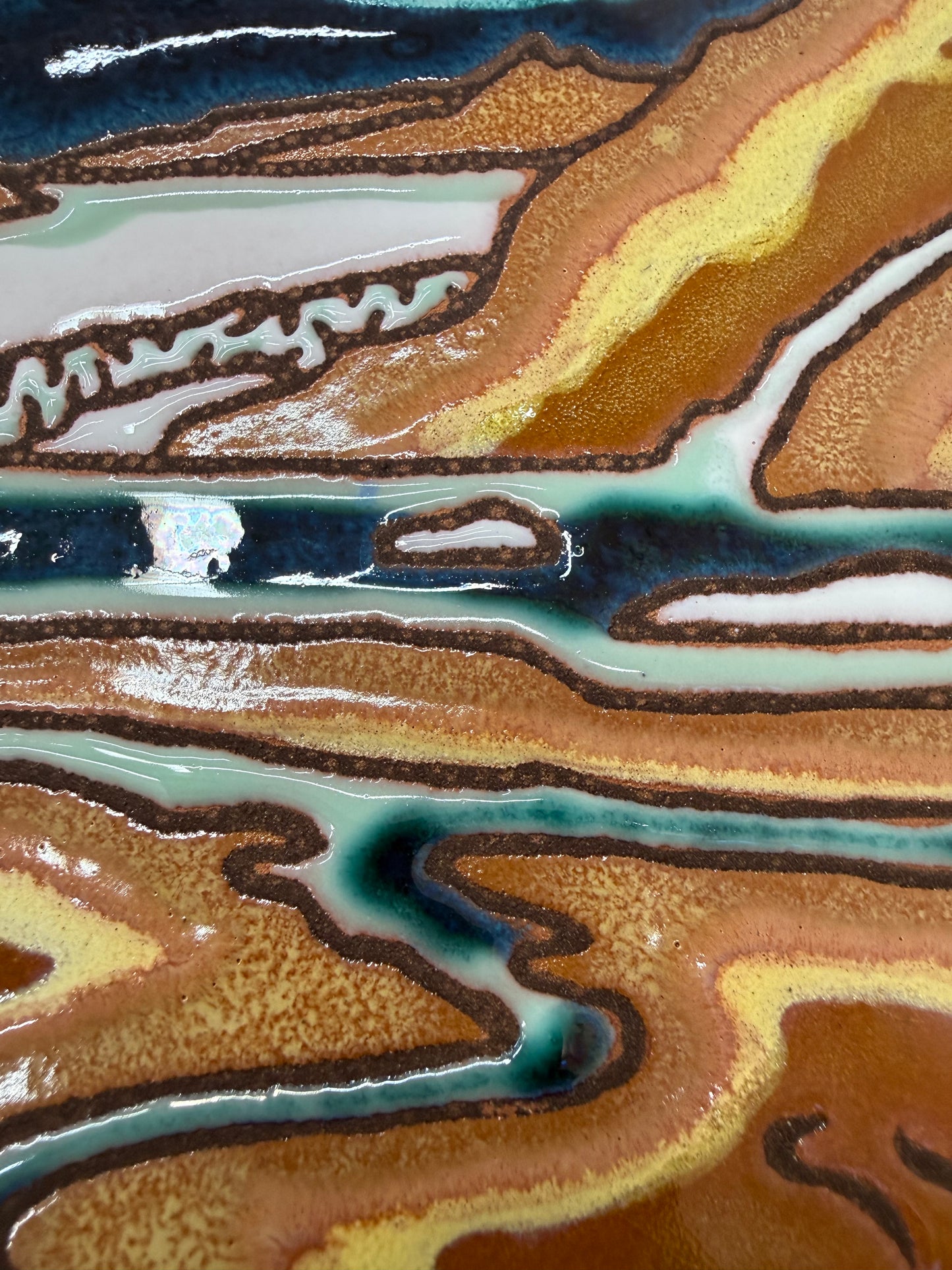 Alaska Glacier Tile, Pacific Blue Collection