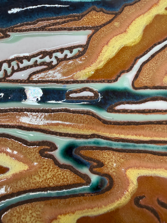 Alaska Glacier Tile, Pacific Blue Collection