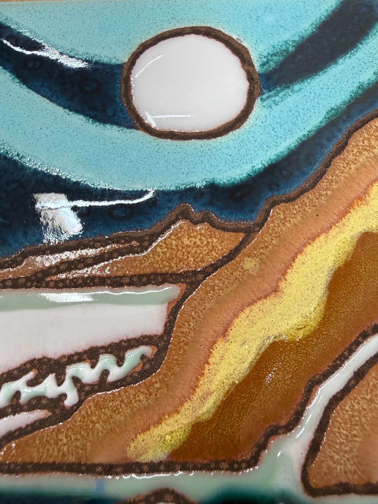Alaska Glacier Tile, Pacific Blue Collection