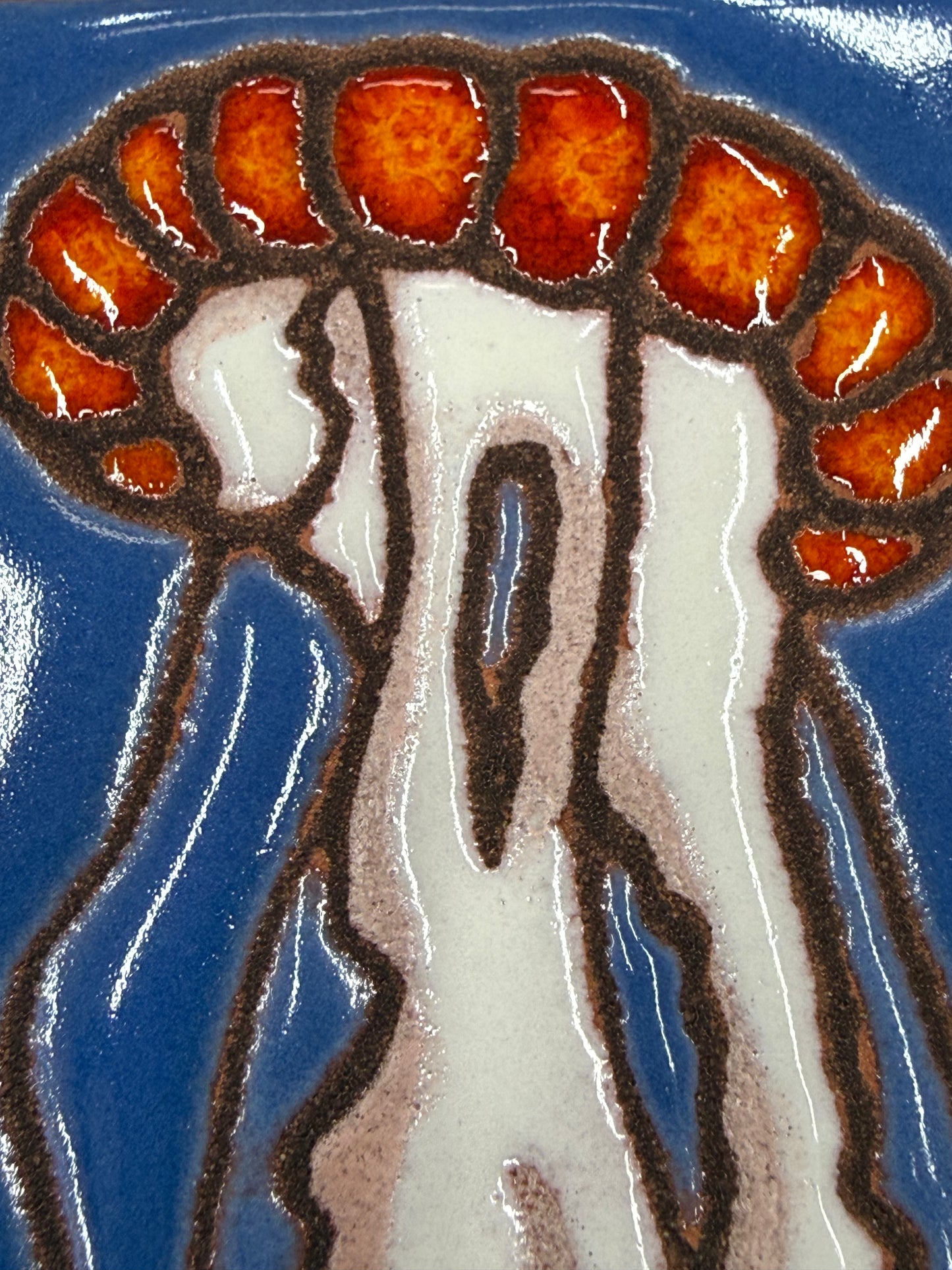 Jellyfish Tile, Pacific Blue Collection
