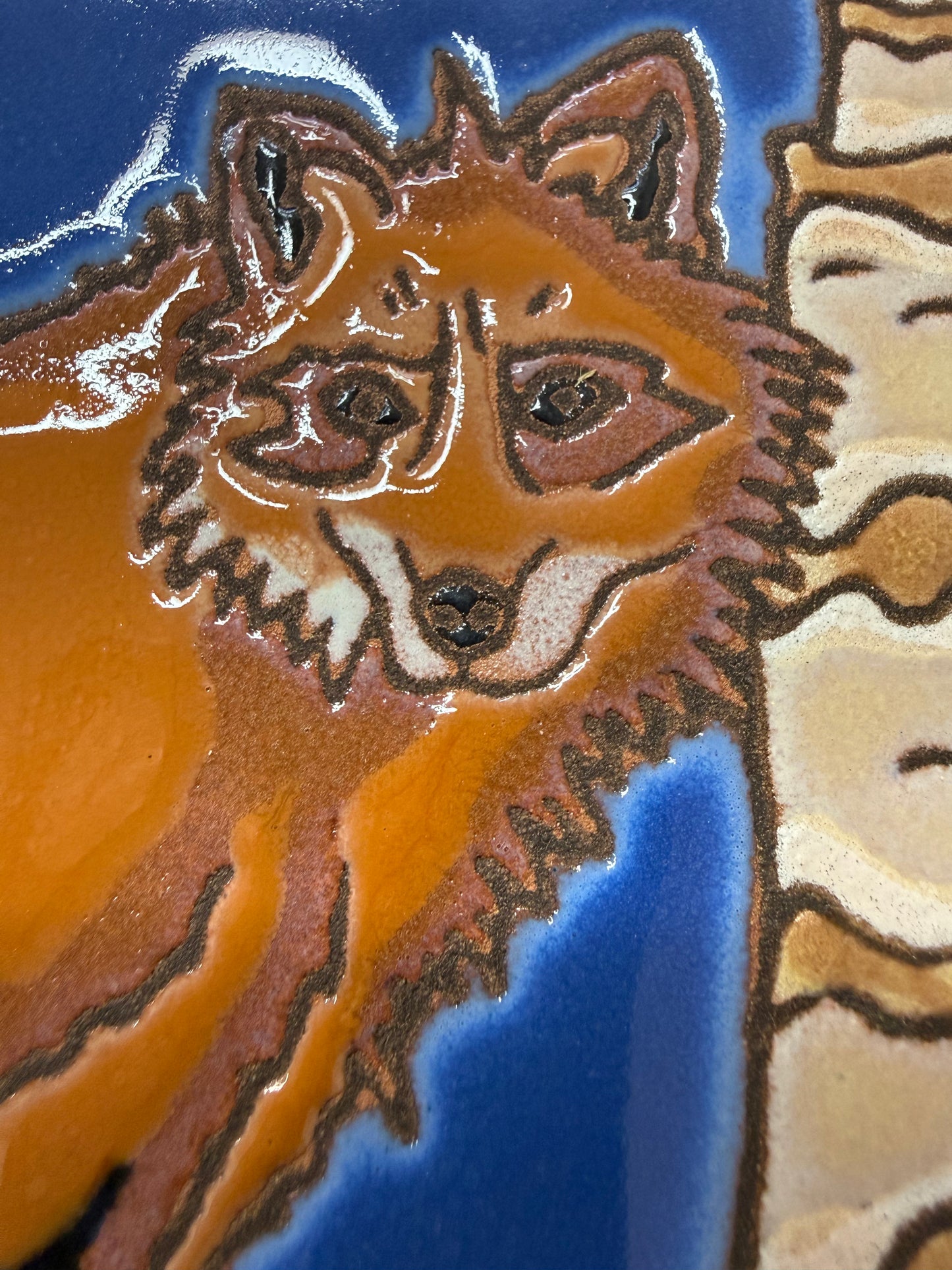 Red Fox Tile, Pacific Blue Collection