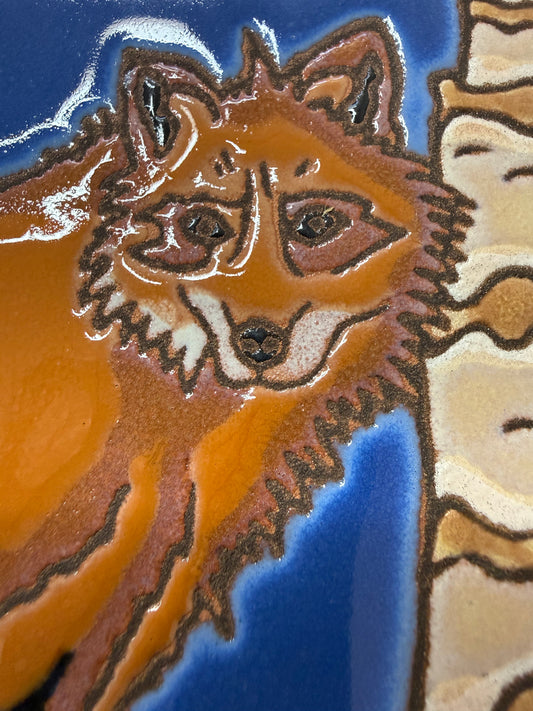 Red Fox Tile, Pacific Blue Collection