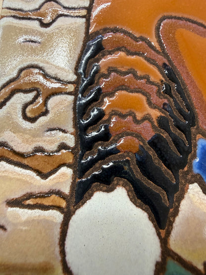 Red Fox Tile, Pacific Blue Collection