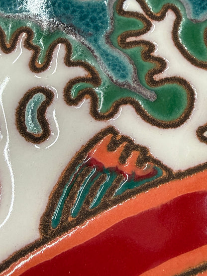 Salmon Tile, Pacific Blue Collection