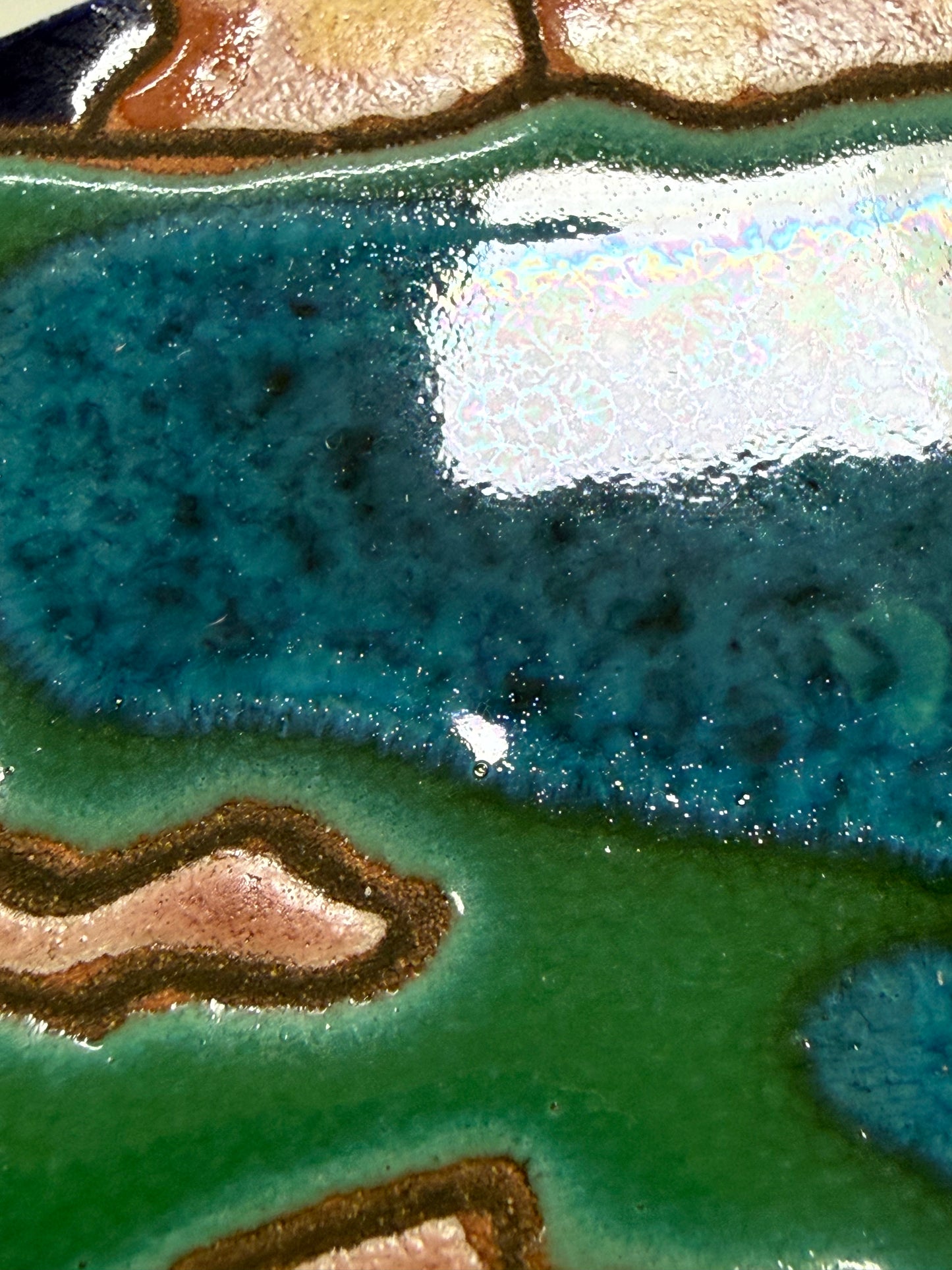 Mono Lake Tile, Pacific Blue Collection