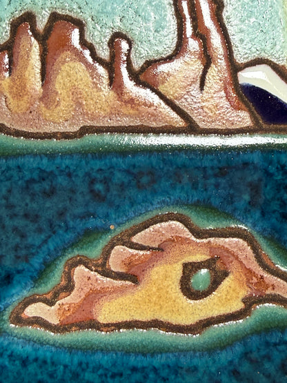 Mono Lake Tile, Pacific Blue Collection