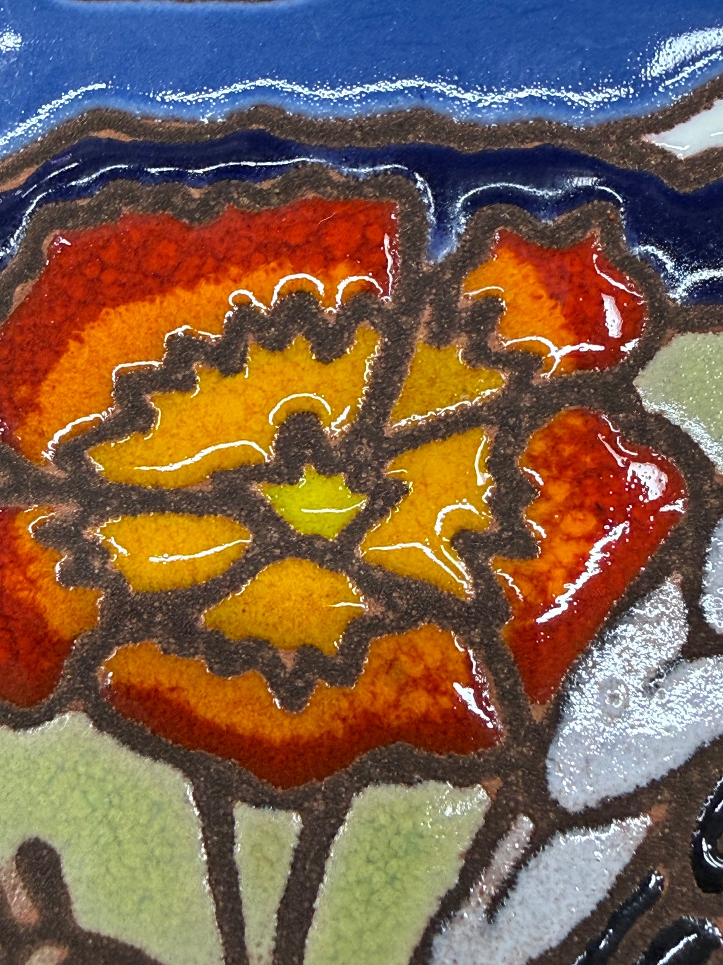 Quail Tile, Pacific Blue Collection