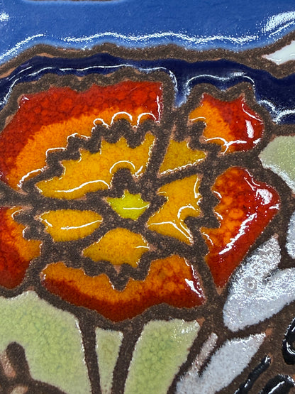 Quail Tile, Pacific Blue Collection