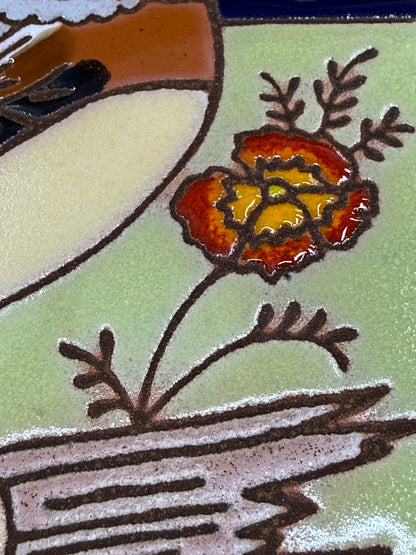 Quail Tile, Pacific Blue Collection