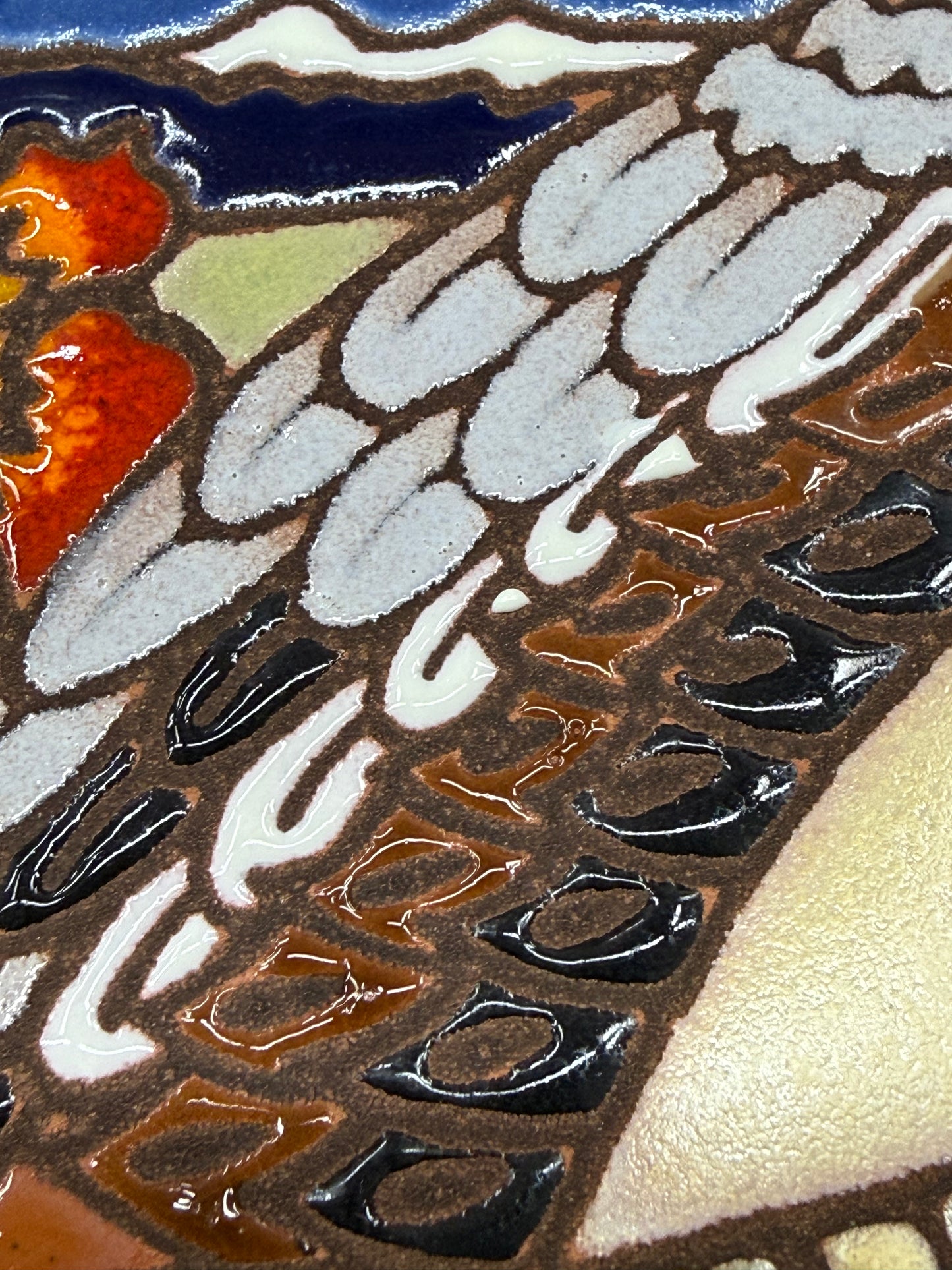 Quail Tile, Pacific Blue Collection