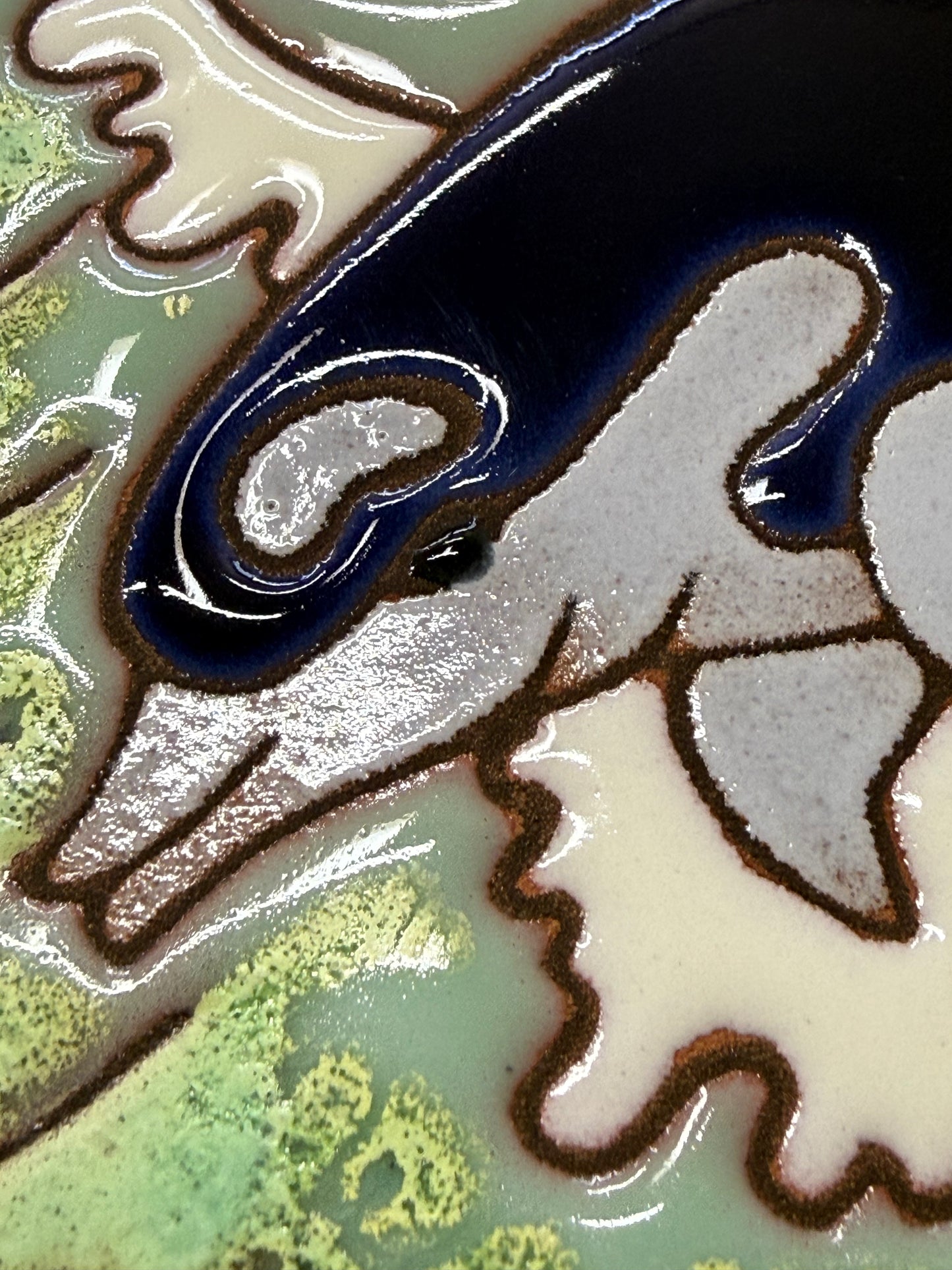 Dolphin Tile, Pacific Blue Collection